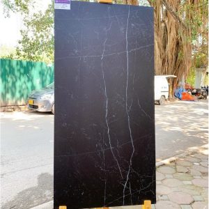 Gạch nhập khẩu Ấn Độ 60x120cm đen chớp trắng HM663