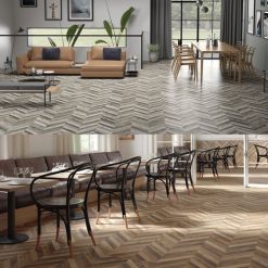 Gạch ốp lát Trung Quốc xương cá vân gỗ 60x120cm 12908