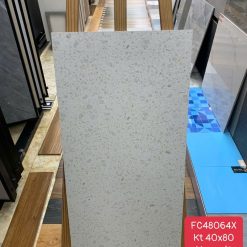 Gạch nhập khẩu Trung Quốc 40×80 vân đá Terrazzo 48063X