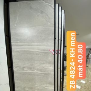 Gạch nhập khẩu Trung Quốc 40x80 vân đá ghi HM4824