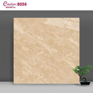 Gạch lát nền Catalan 80x80 vân đá vàng 8056