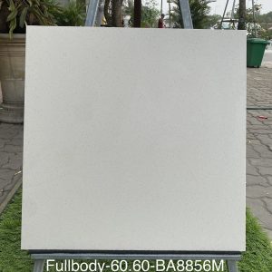 Gạch nhập khẩu Ấn Độ 60x60cm trắng chấm bi nhỏ BA8856M