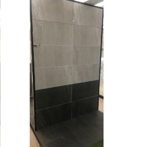 Gạch nhập khẩu Ấn Độ 40x80cm ghi xám HM077
