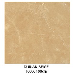 Gạch ốp lát 100x100cm Ấn Độ vân đá vàng Durian Beige