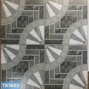 Gạch lát nền 50x50 Takao màu xám đậm ghi TK1603