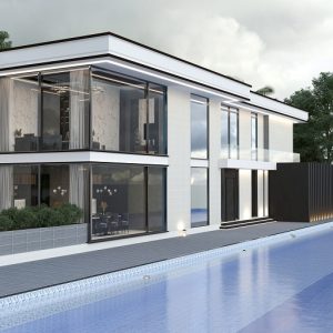Gạch ốp lát bể bơi Đồng Tâm 20×20 màu nâu hình sò ốc 2020MARINA003
