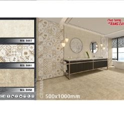 Gạch ốp lát 50x100 cm Tasas vân đá vàng 5657-5691-5658