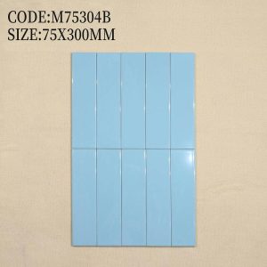 Gạch thẻ trang trí ốp tường 75x300mm màu trắng, ghi, đen, đỏ… 75309