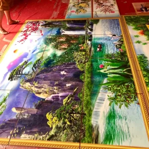 Gạch tranh trang trí AK14
