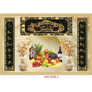Gạch tranh kính trang trí 3D ANK-GT06-2