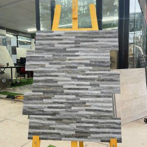 Gạch ốp tường 15×60 Trung Quốc ghi sáng ánh kim 61561