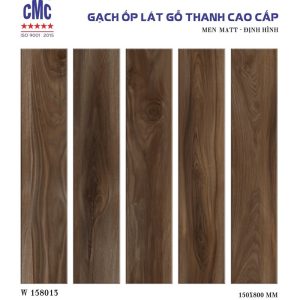 Gạch thẻ vân gỗ 15×80 CMC W158013
