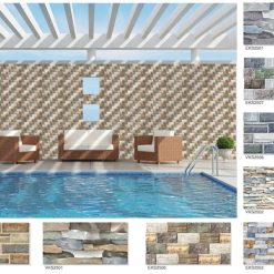 Gạch ốp lát sân vườn tường rào Eleven 25×50 EK2507