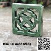 Gạch Thông Gió 20x20 Hoa Roi Xanh Đồng