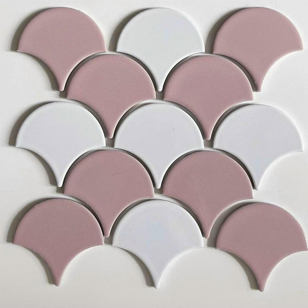 Gạch mosaic vảy cá trang trí VC01