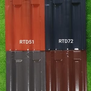 Ngói sóng Trung Đô Phượng Hoàng màu ghi RTD-61