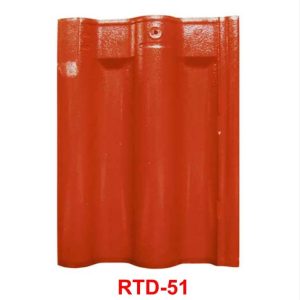 Ngói sóng Trung Đô Phượng Hoàng màu đỏ RTD-51