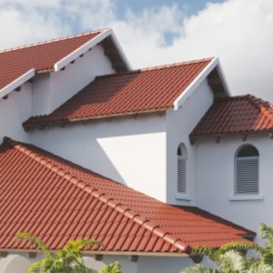 Ngói sóng Nhật Bản màu đỏ SHINKO SH04