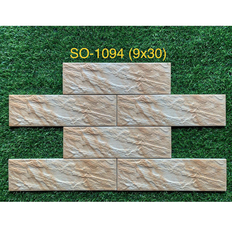 Gạch thẻ ngoại thất KT 9x30cm SO-1093