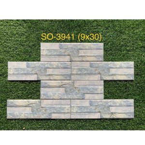Gạch thẻ ngoại thất KT 9x30cm SO-806