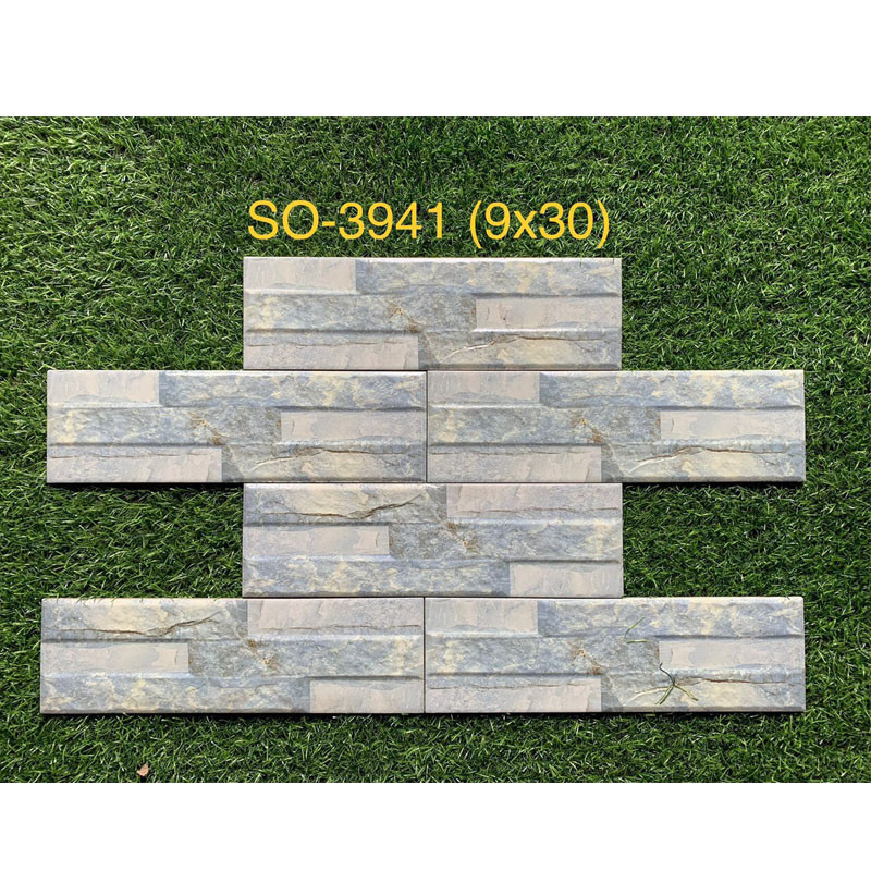 Gạch thẻ ngoại thất KT 9x30cm SO-1093