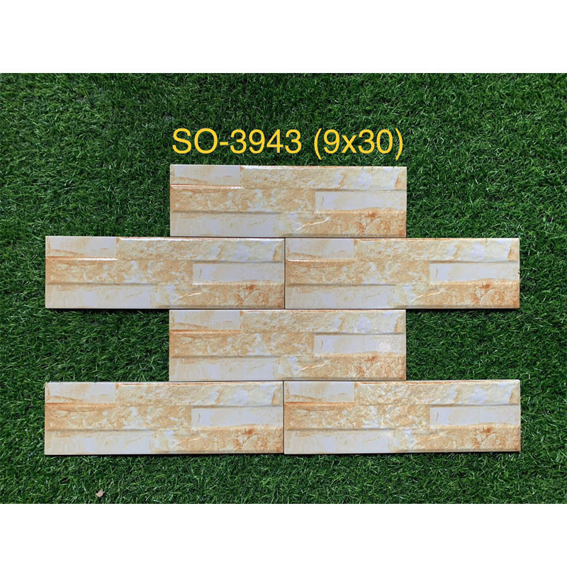 Gạch thẻ ngoại thất KT 9x30cm SO-806