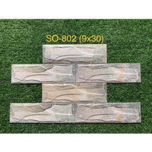 Gạch thẻ ngoại thất KT 9x30cm SO-806