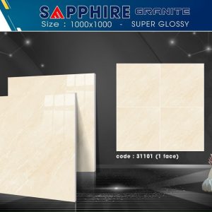 Gạch ốp lát 100x100cm Takao vân đá vàng 1101