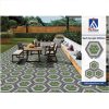 Gạch lục giác sân vườn Takao xám pha cỏ TK1663