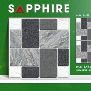 Gạch lát nền 60x60 Takao dị hình xám trắng TK36101