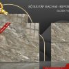 Gạch ốp lát Nice vân đá ghi chảy 6019D