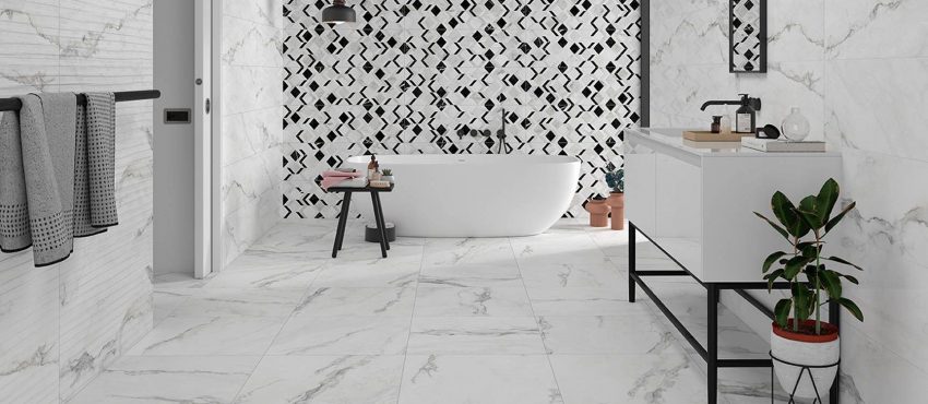 Gạch Tây Ban Nha vân đá marble Insignia White