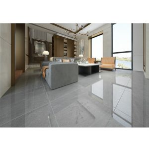 Gạch lát nền màu ghi xám 60x60cm Á Mỹ 9655