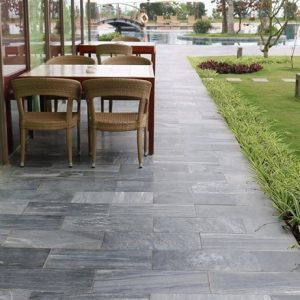 Đá sọc dưa vân loang tự nhiên ốp lát sân vườn, bể bơi DSD005