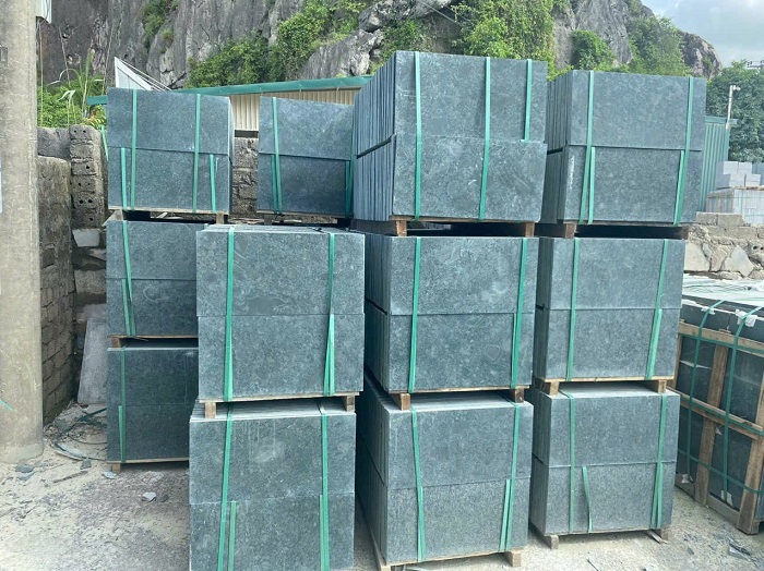 Đá xanh Thanh Hóa tự nhiên ốp lát sân vườn, bể bơi HM-30604