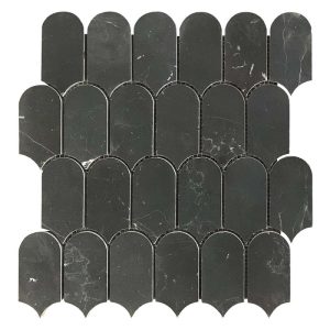 Đá mossaic tự nhiên trang trí vỉ 30x30cm thanh 5x7cm -vân mây ngọc