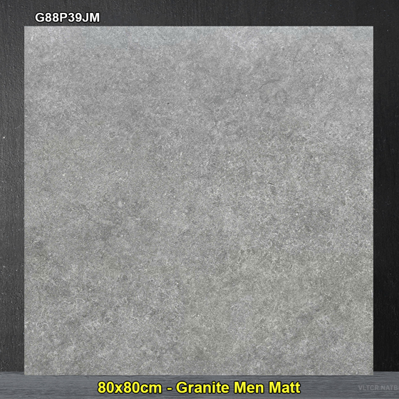 Gạch Ốp Lát Taicera 80x80 G88P39JM Ghi Xám