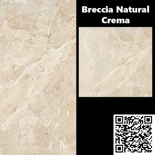 Gạch Ốp Lát 100x100cm Ấn Độ Breccia Natural Crema