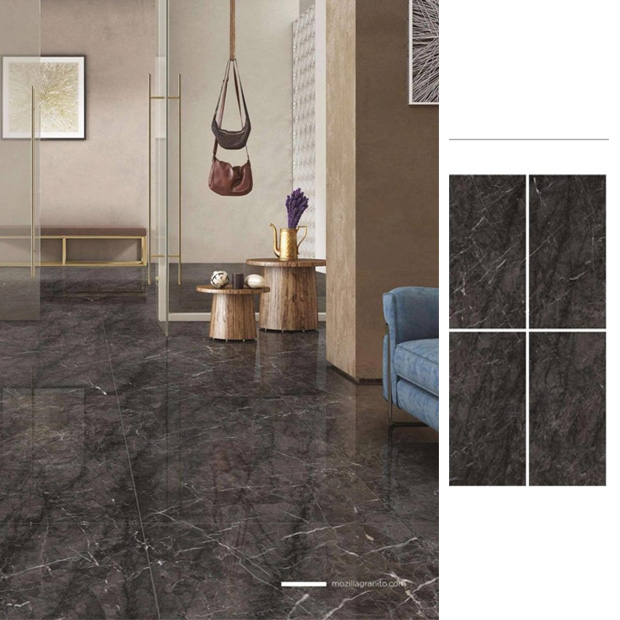 Gạch Ốp Lát Ấn Độ 80x160 Greek Negro