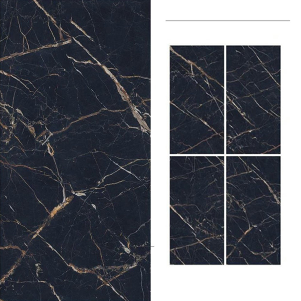 Gạch Ốp Lát Ấn Độ 80x160 Laurent Blue
