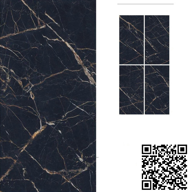 Gạch Ốp Lát Ấn Độ 80x160 Laurent Blue