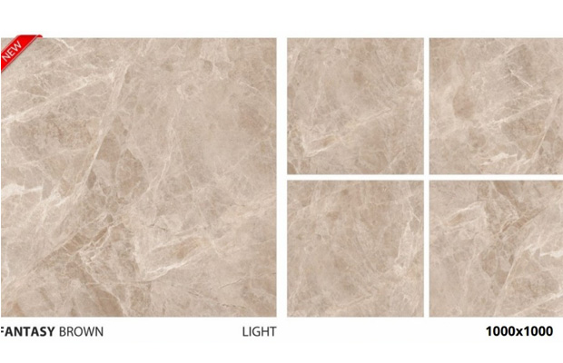 Gạch Ốp Lát 1mx1m Ấn Độ Fantasy Brown