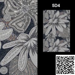 Gạch Giả Mosaic công nghệ nổi 5D 80X160 5D4