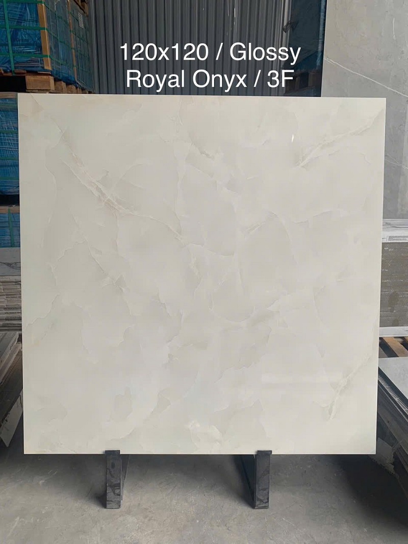 Gạch Ốp Lát 120x120cm Ấn Độ STONIC BIANCO