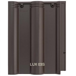 Ngói sóng Inari màu nâu Lux 03S