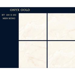 Gạch Ốp Lát 100x100cm Ấn Độ ONYX GOLD