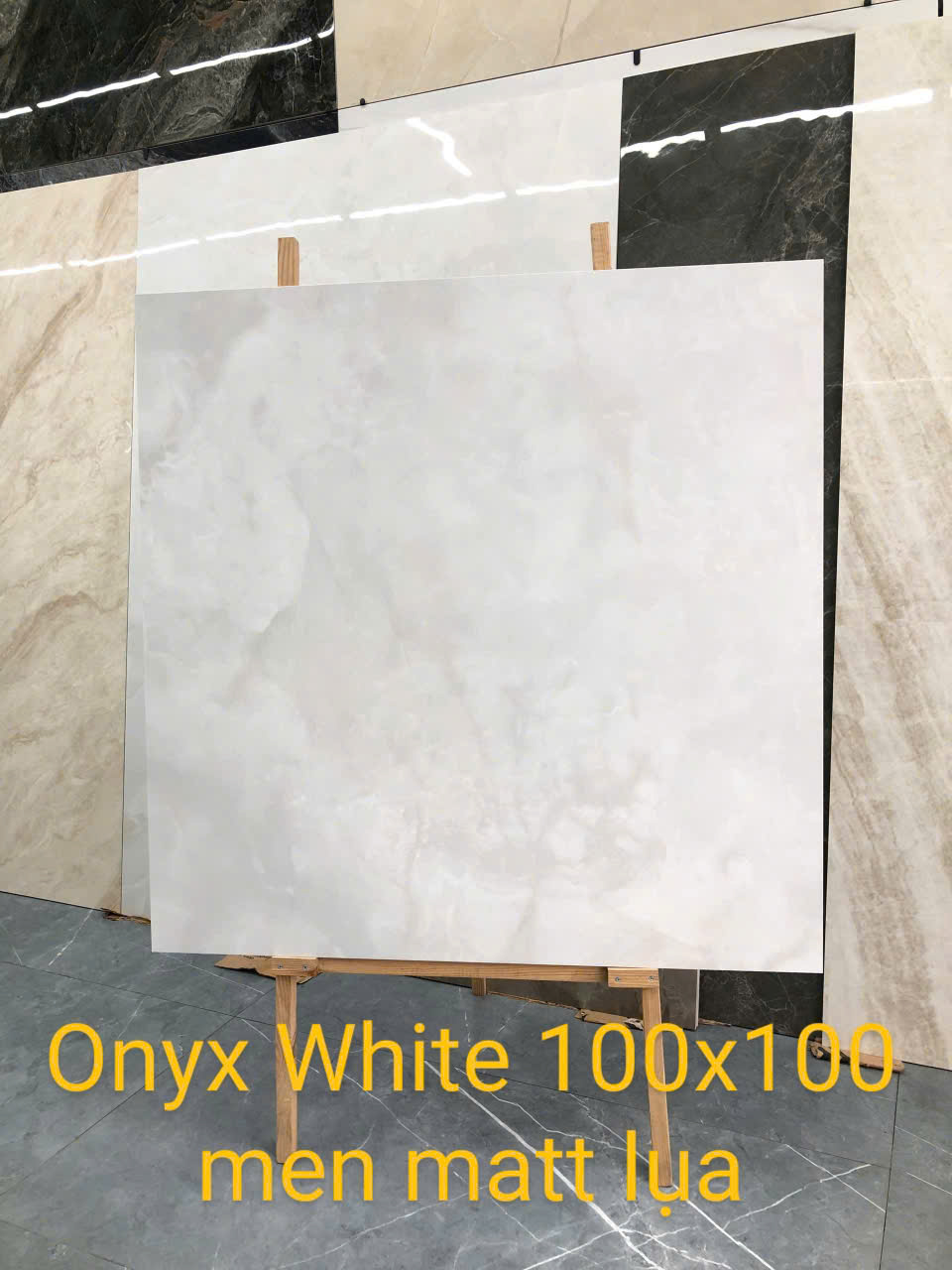 Gạch Ốp Lát 100x100cm Ấn Độ STATUARIO ALASKA