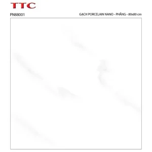 Gạch lát nền 80x80 TTC Ceramic PN88001