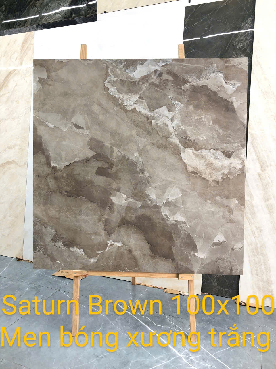Gạch Ốp Lát 100x100cm Ấn Độ STATUARIO ALASKA